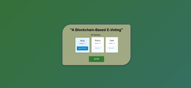 E-Voting System